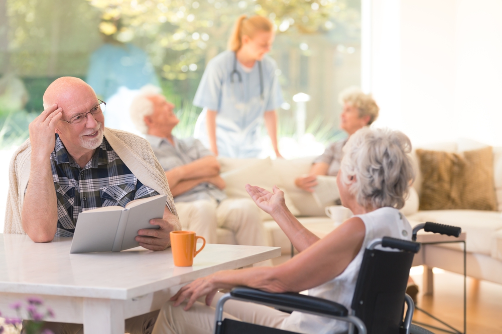 Assisted Living Myths seniors in senior living community